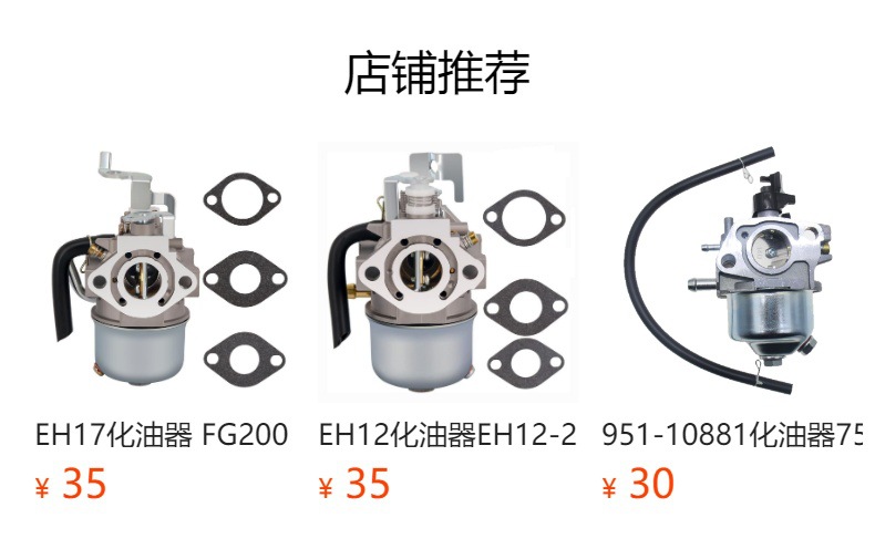 Eh09-2 Carburetor Eh09 Gkp254E Ras170 3Hp 284-62361-10 Generator