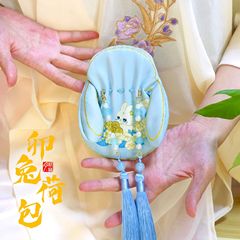 中秋节香包香囊玉兔挂件礼品桂花宫廷荷包香袋随身中秋汉服挂饰