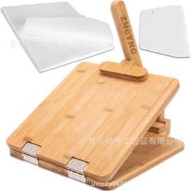 批发竹制薄饼压饼器玉米饼塔克卷制作工具饺子皮面饼手动压皮机