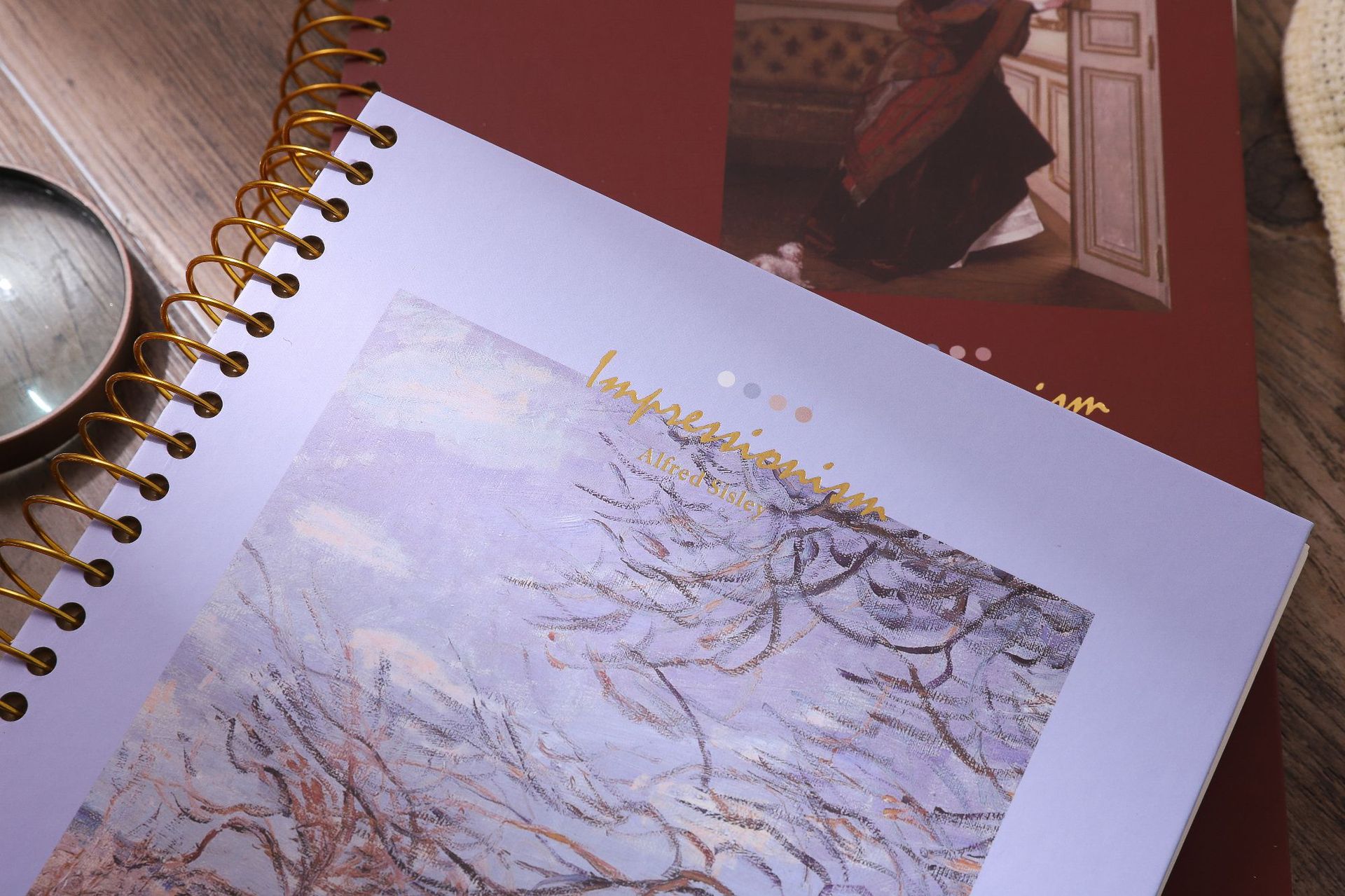 5347     16K横线线圈本（海岸小镇的傍晚）  (1