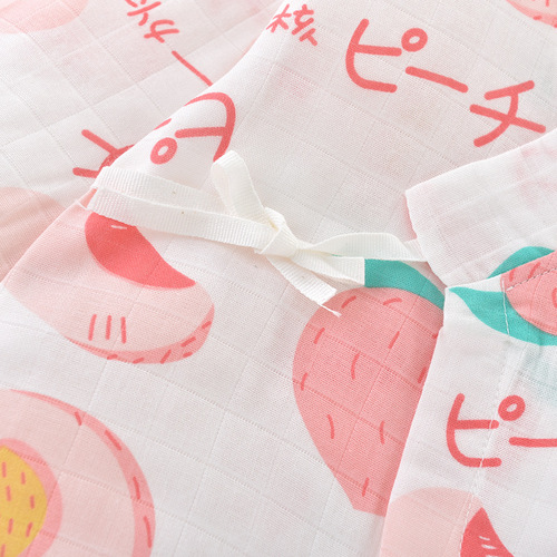 Baby clothes gauze newborn onesie outerwear summer version Aa class crawling suit air conditioning clothes baby sleepwear