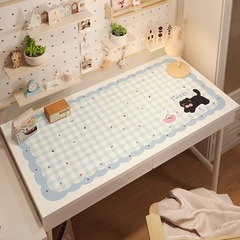 高颜値学生机のテーブルマット防水無洗皮革児童アニメ学習テーブルのテーブル保護マット代発