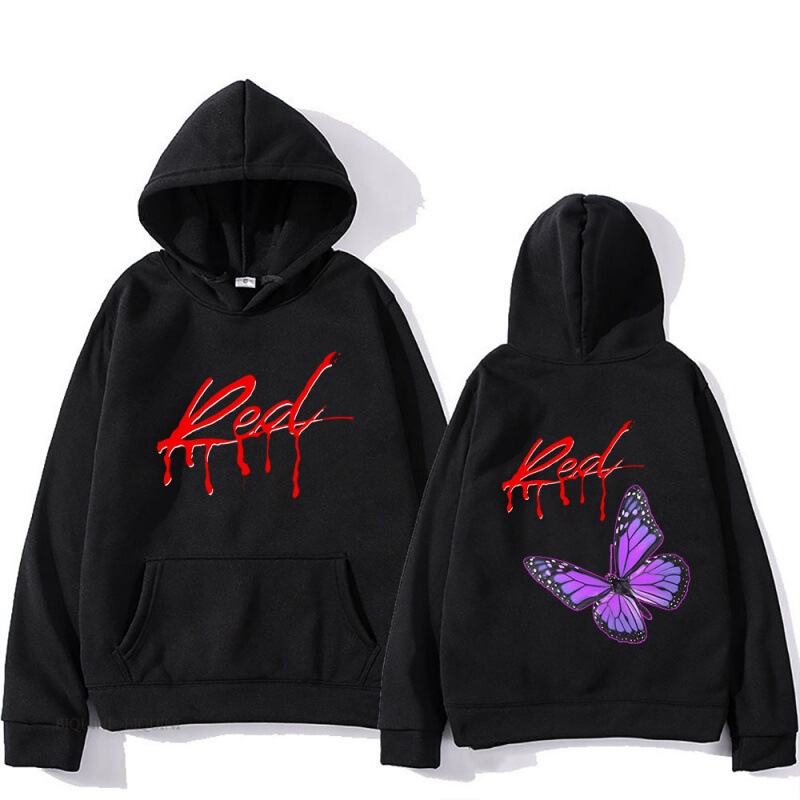 Playboi Carti rapper European and American hip-hop style printed sweater cross-border trend hoodie hoodie