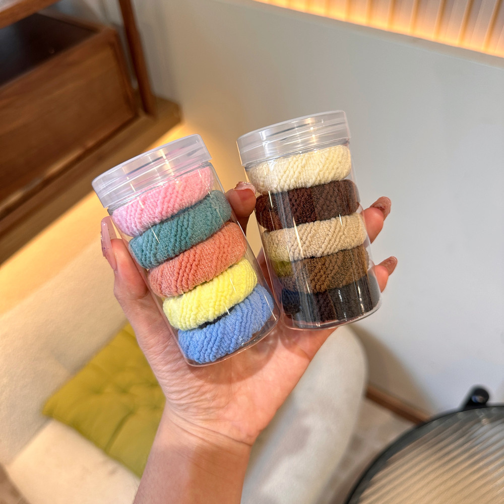 Diadema sin costuras tocado accesorios para el cabello banda para el cabello estilo coreano femenino Cola de Caballo corbata pelo no duele banda de goma elástica pelo cuerda al por mayor