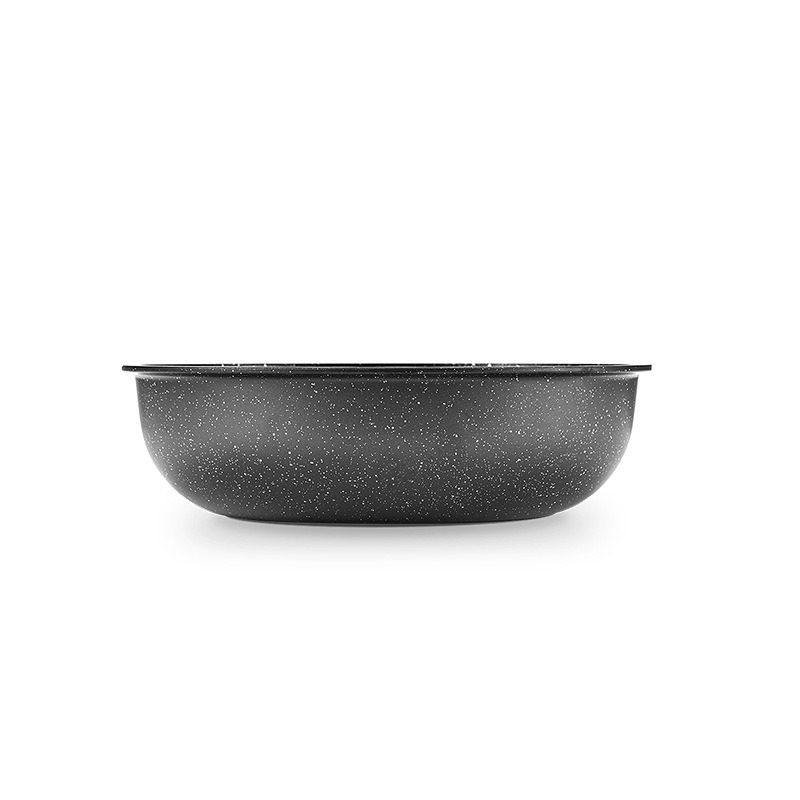 Juego de ollas antiadherentes de piedra médica transfronteriza, juego de ollas caseras, wok, ollas de sopa, pots de cocina