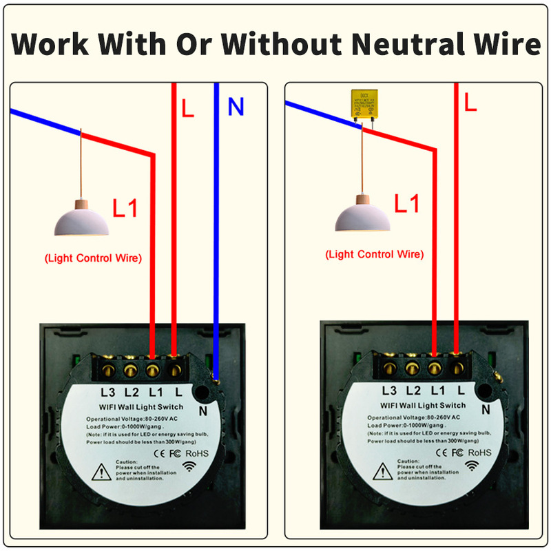 wifi智能涂鸦开关RF433欧规单零火通用蓝牙定时86型触摸开关面板|undefined