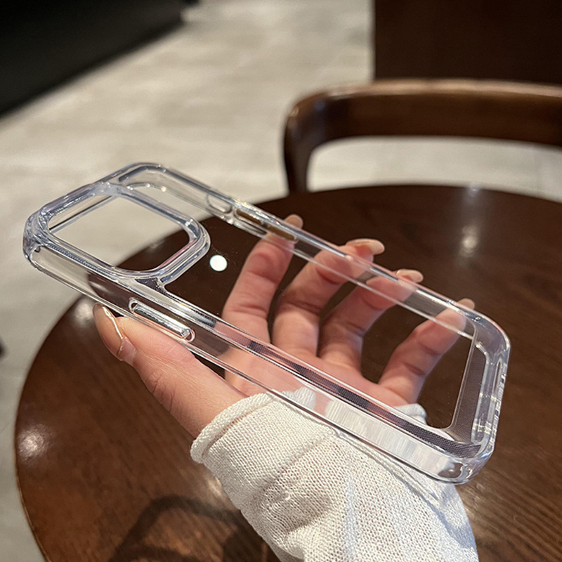 Apple 17透明携帯電話ケース16クリスタルスペースiPhone14promaxフルカバーSE13保護ケース12に適用|undefined