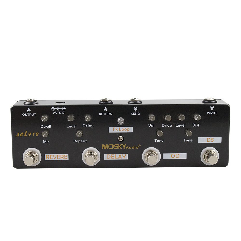 Moskyaudio SOL918 beşi bir yerdə gitara effektoru