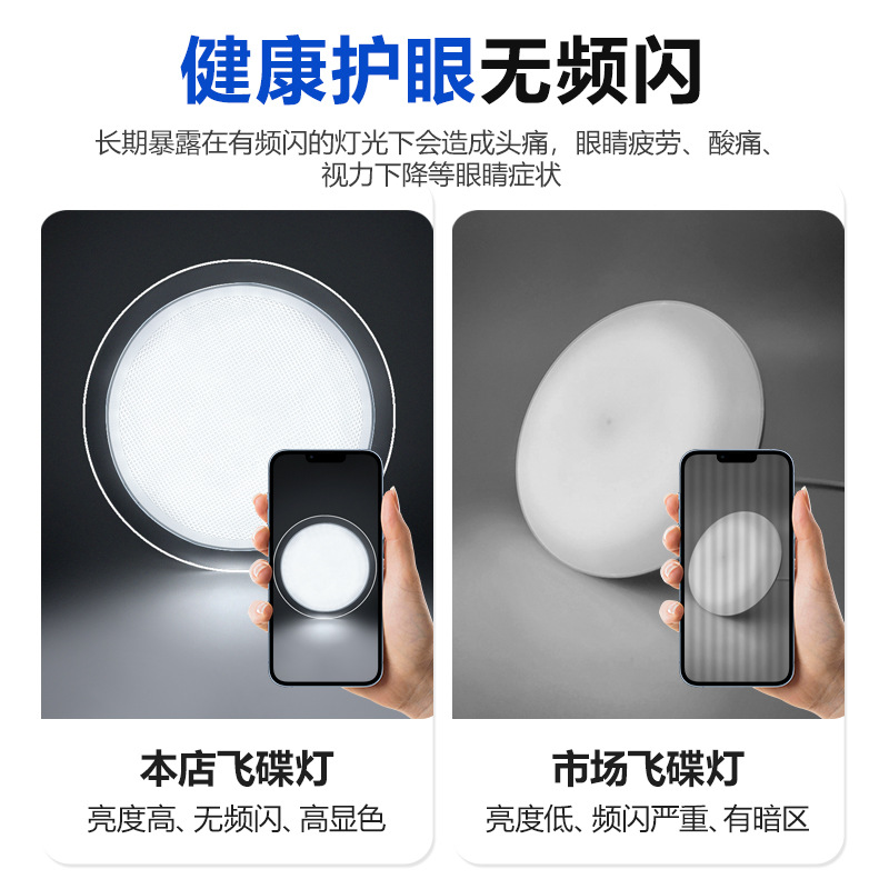 Transfronterizos de energía LED platillo volador lámpara cabeza de lámpara de conducción doméstica lámpara de ahorro de energía de alta potencia bombilla de tornillo