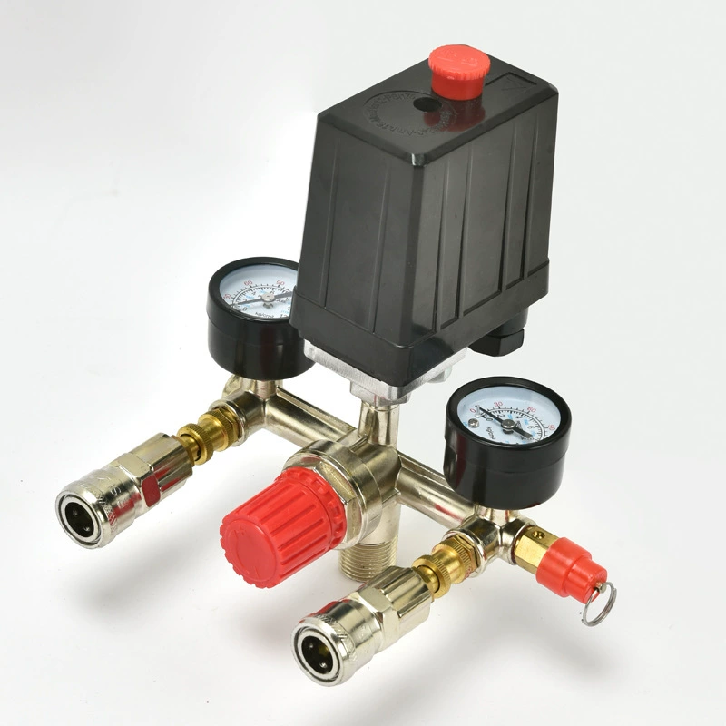 Безмасляный воздушный компрессорный кронштейн переключатель контроля давления в сборке Bama регулируемый воздушный клапан 175psi трансграничный продукт