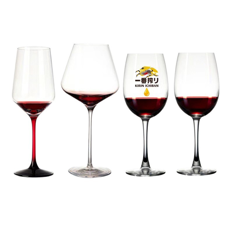 [Fábrica directa] tazas de vino tinto cortadas en frío con láser tazas de champán tazas de vino tazas de vino impresión de logotipo de comercio electrónico