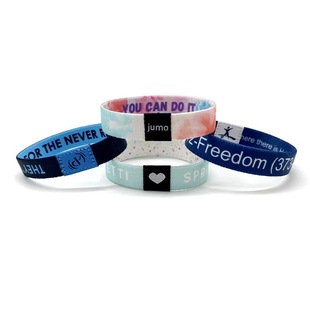 Thermal Transfer Wrist Rope Bracelet Printing Event Rfid Smart Identification Wrist Strap Elastic Braided Elastic Bracelet