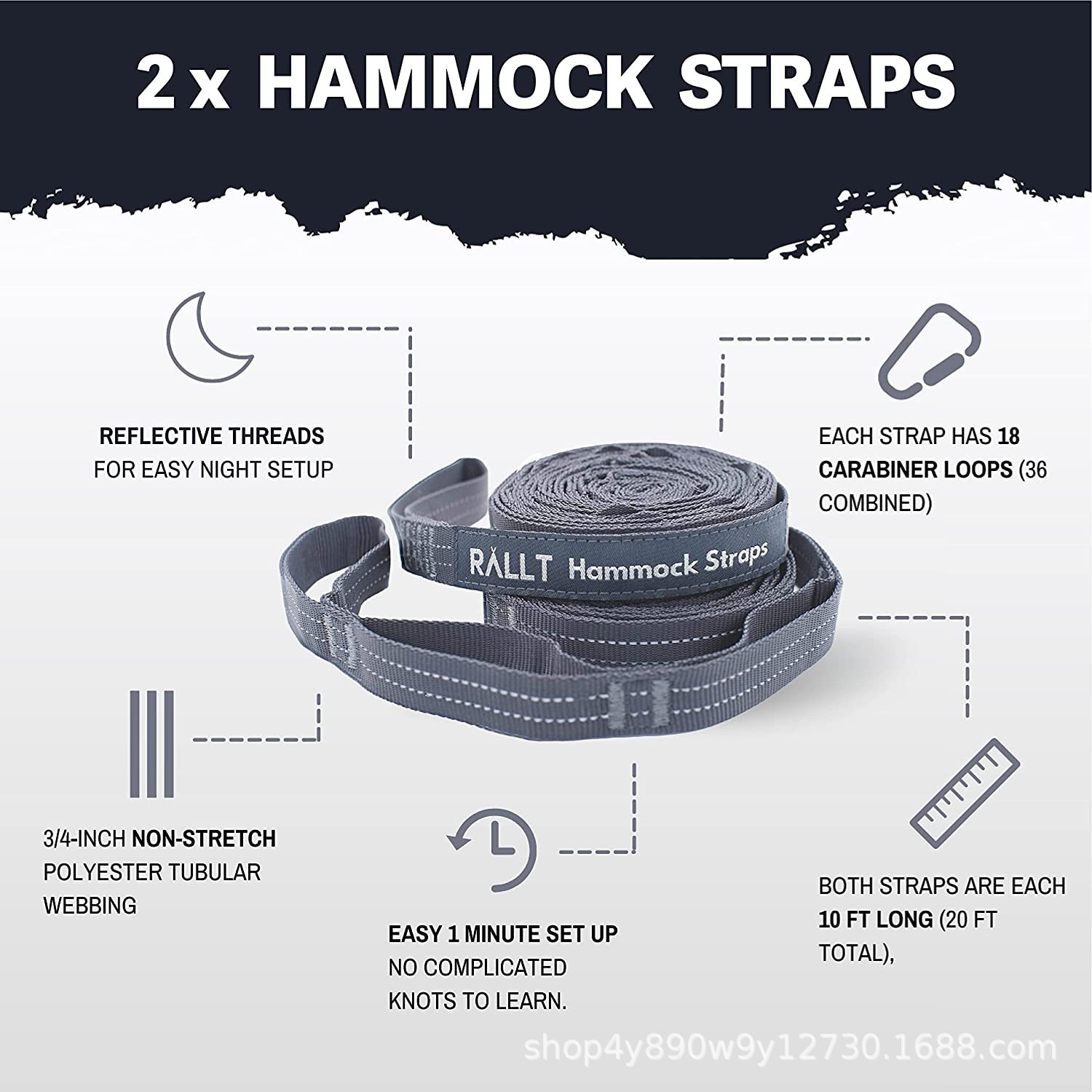 Travel handheld durable nylon set for camping