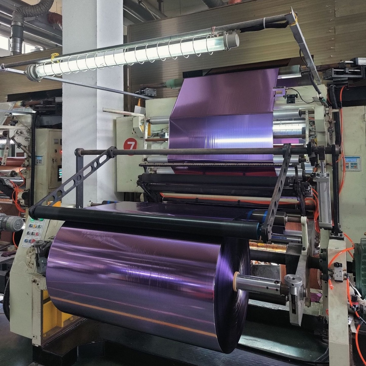 涂淡金膜涂紫罗兰膜金色响纸响膜透明白色响纸膜粉红膜涂梅红膜