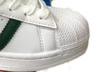 White and green