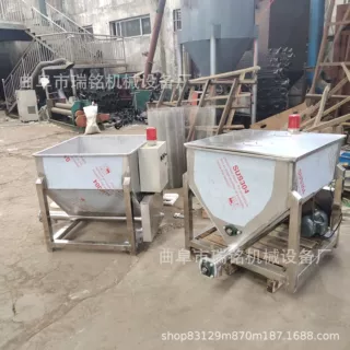 加大料仓皮带式喂料机 TGFF双螺旋铁粉石墨粉螺旋给料机型号齐全