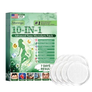 New Product Cross-Border Unbranded Body Shaping Patches for Buttocks and Legs, Waist Shaping, Moringa Micro-Needle Large Patches, 7Pcs