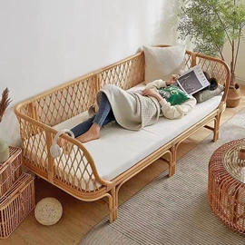 藤/竹沙发;藤编桌椅;摇椅