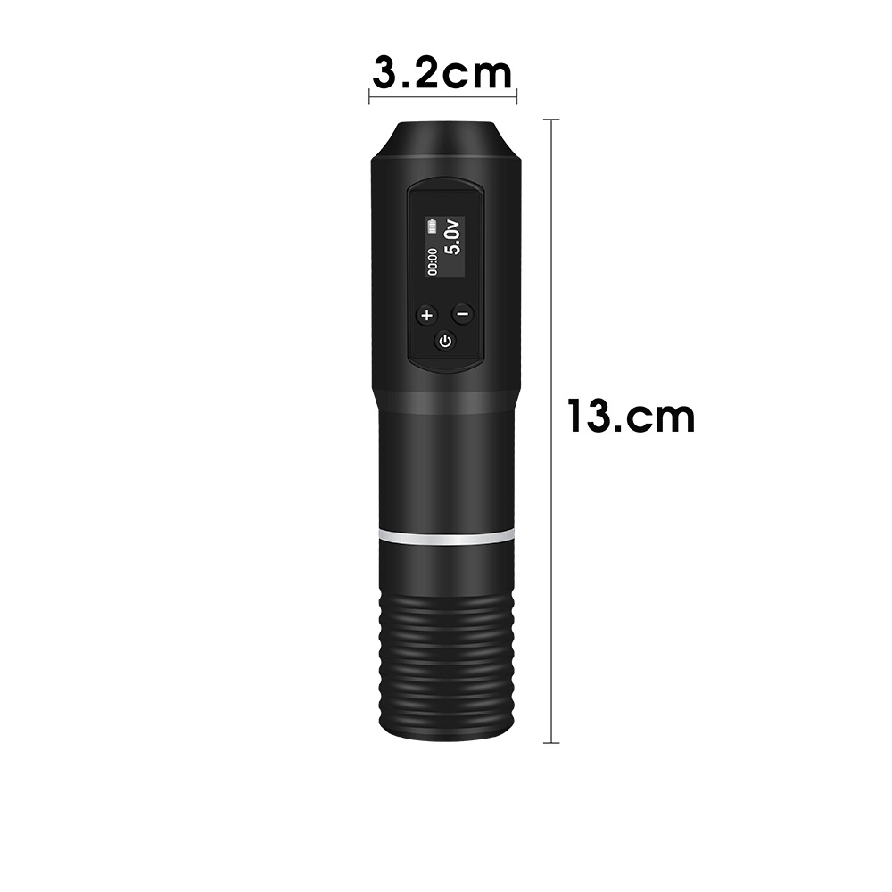Tuffking tatuaje inalámbrico pluma de batería máquina de tatuaje pantalla digital todo en uno equipo de herramientas de tatuaje profesional