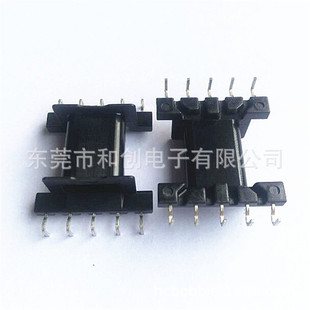 EFD25 high-frequency transformer horizontal 5+5 skeleton crab feet EFD25 transformer skeleton