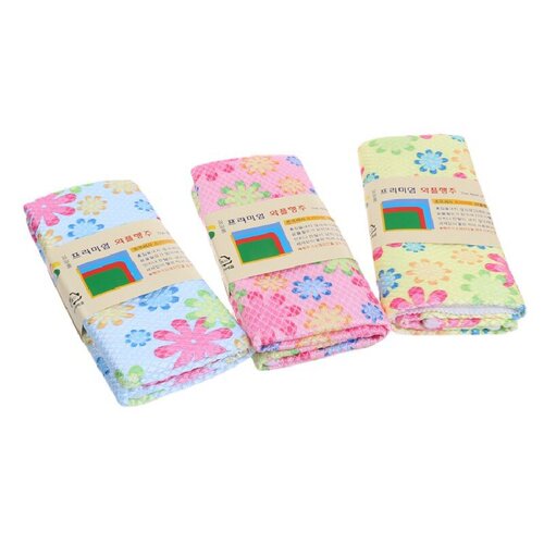 Korean version of glass cleaning cloth, household cleaning cloth, fish scale rag, water-absorbent, lint-free, watermark-free scouring pad