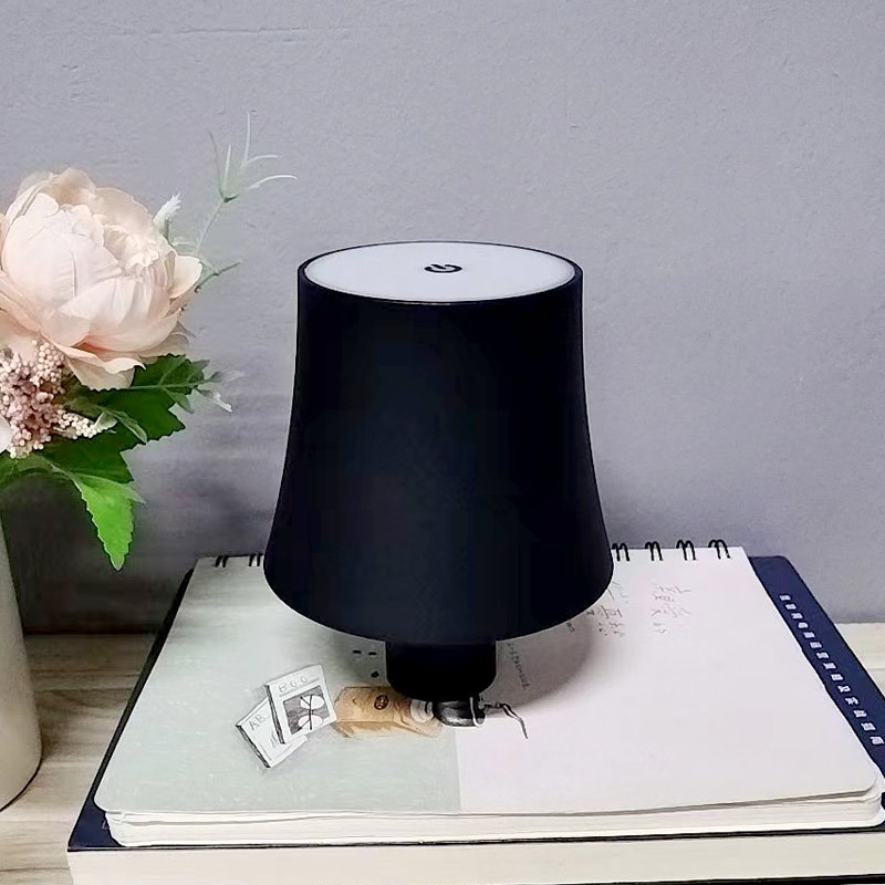 작은 허리 와인 병 램프-3 색-알루미늄 블랙