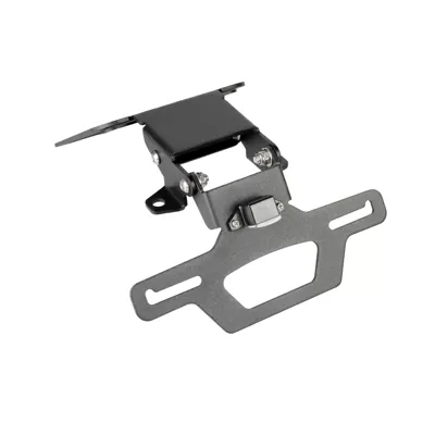 Suitable for Yamaha Mt25 Mt03 Yzf R3 R25 Modified Short Tail License Plate Holder Motorcycle Folding License Plate Holder (License plate holder/license plate holder) - 24-models-ym3e-100-off-stacked-license-plate-holder
