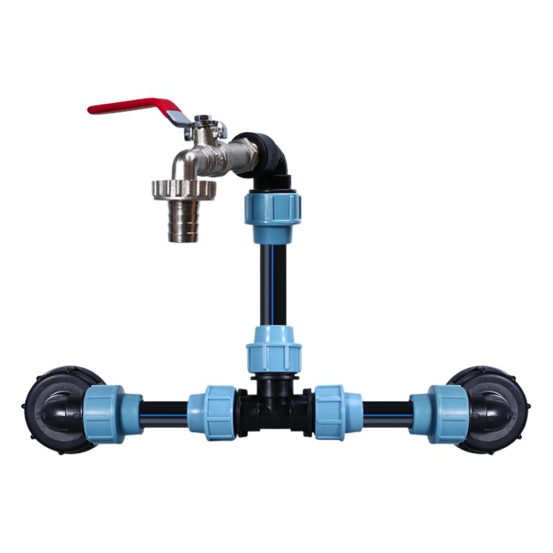 Accesorios comunes de la serie del barril de la tonelada de la Junta del barril de la tonelada del codo de la Junta de tubo del PE