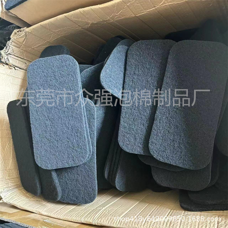 跨境外贸净化空气过滤棉活性炭小风扇过滤棉带背胶海绵