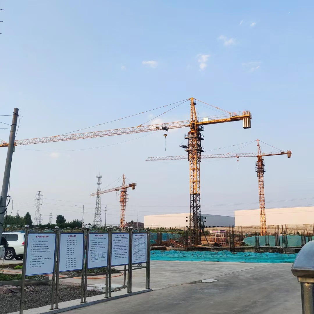 出口6010/6012/6013/6015塔式起重机  二手塔机used tower crane