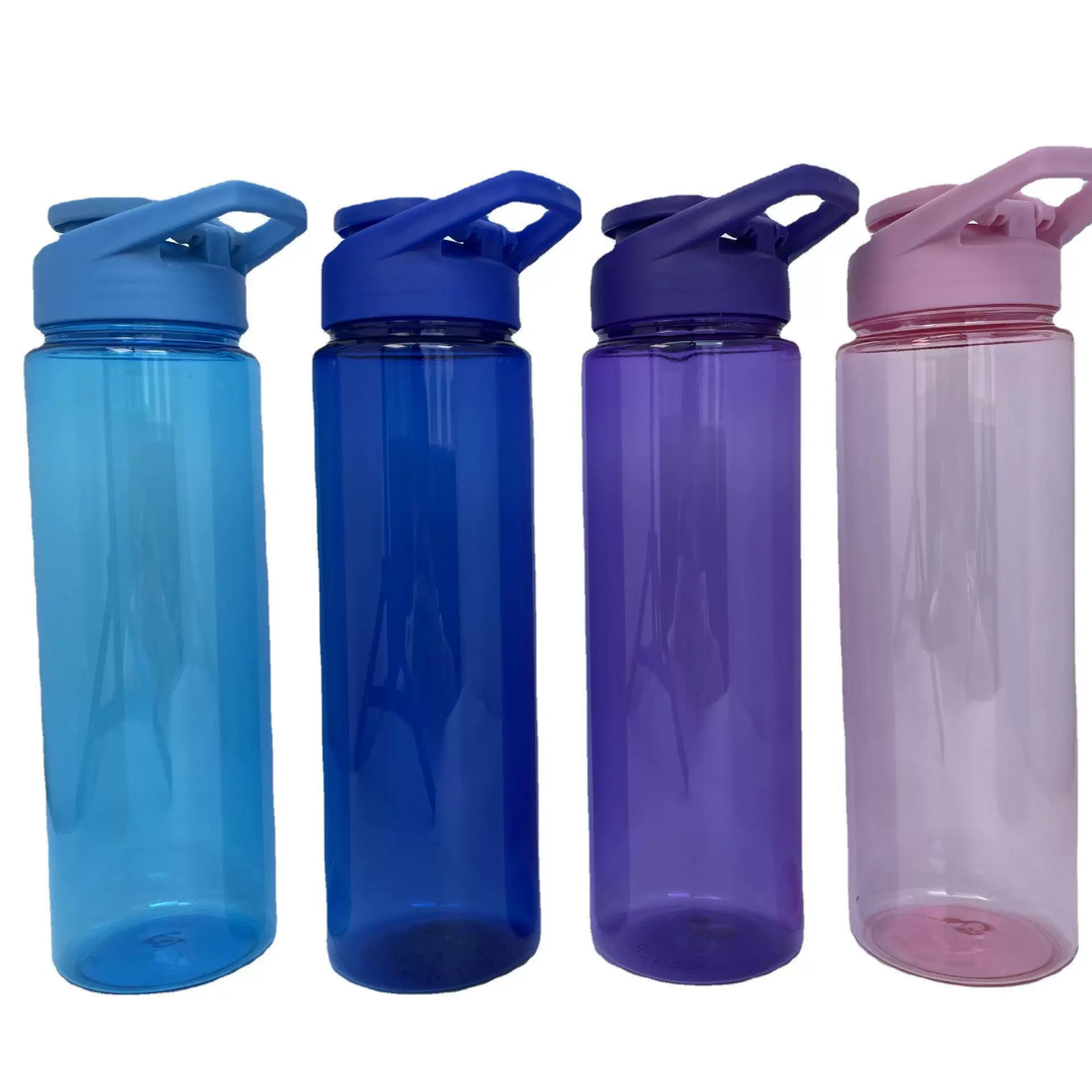 В наличии! Популярная кросс-бордерная 700 мл прямая ручка крышка наружная флип-топ кружка PS пластиковая кружка спортивная бутылка для воды