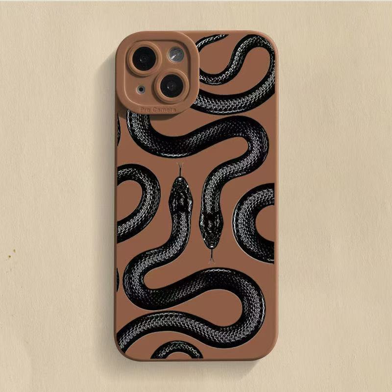 Ojo de ángel-marrón-serpiente