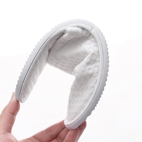 Waffle hotel guest room disposable slippers aviation supplies travel commercial home hospitality five-star