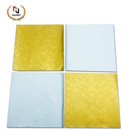 定制金色玫瑰花纹50*70CM平张铝箔复合纸家用厨房铝箔纸食品锡纸