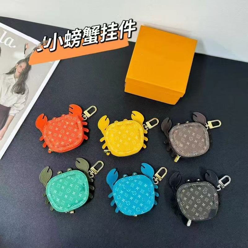 跨境新款螃蟹包迷你耳机包挂饰包挂件钥匙扣创意可爱包包|undefined