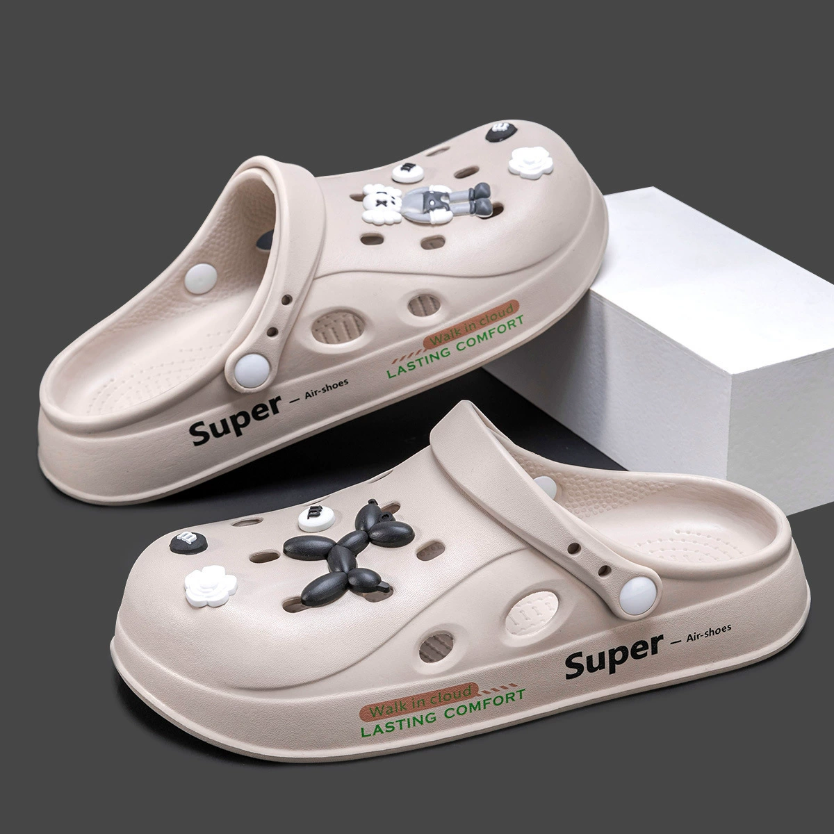 Summer non-slip beach slippers, sandals
