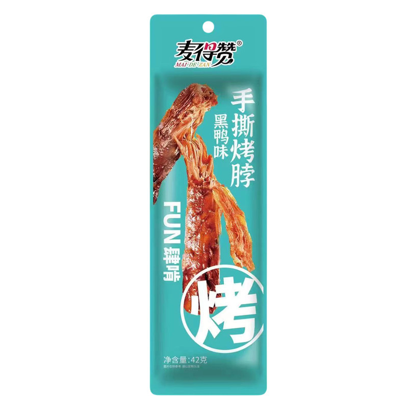 42g手撕烤脖黑鸭味