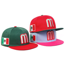 2023世界杯棒球赛墨西哥国家队运动帽嘻哈帽大旗标风车标Mexico