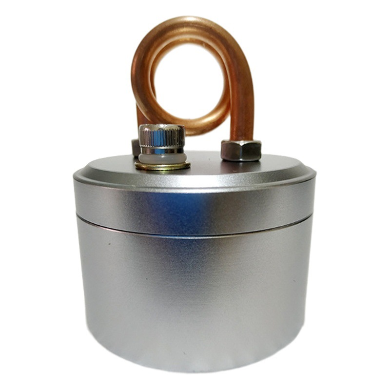 Mini outdoor portable self-pressurized liquid alcohol stove picnic camping tea boiling water coffee windproof gasification cooker