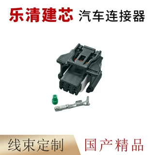 国产DJ70622-0.6-21适用倒车雷达探头后视摄像头连接器6189-7334