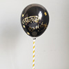 Creative black decorations, brand balloon, 5inch