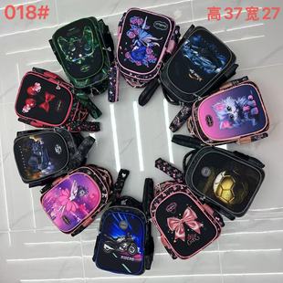 Foreign Trade 14inch School Bag Kindergarten Children's Bag Cute Baby Cartoon Lightweight Easiest for Match First Grade Backpack