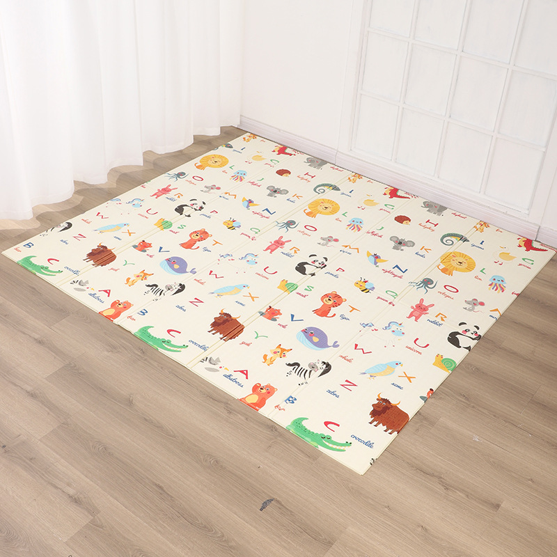 Pad plegable para bebés fácil de cuidar a los niños anti-caídas cojín plegable XP para bebés domésticos
