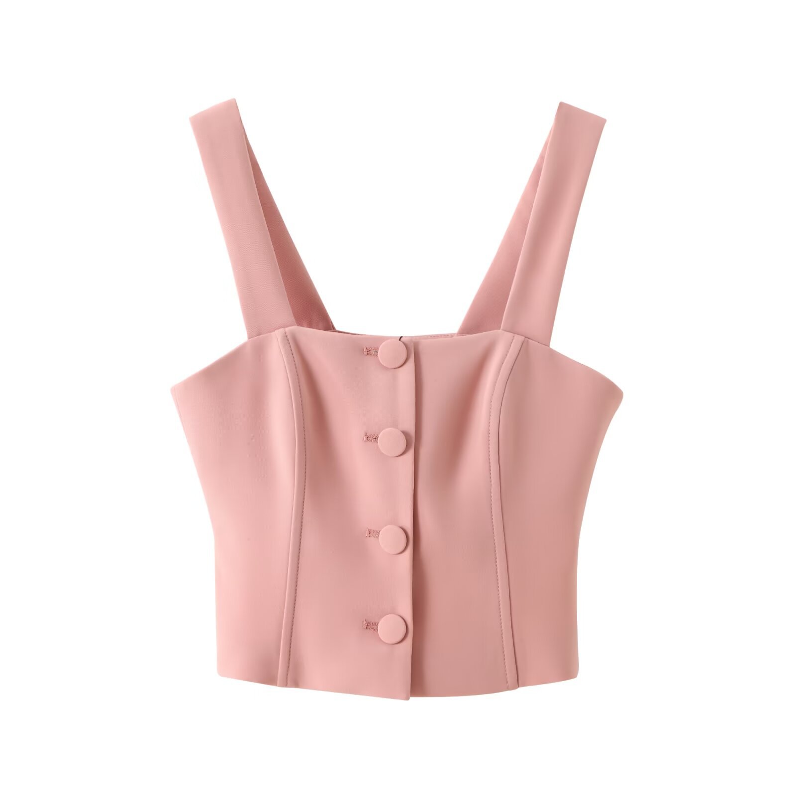 Damenbekleidung 2024 Sommer Neuware enge Korsettweste lockerer Rock Hosenanzug Jacke dreiteiliges Set_voghion.com