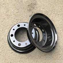 叉车钢圈18*7-8配套轮毂4.33R-8厂家改装批发合力叉车轮毂钢圈