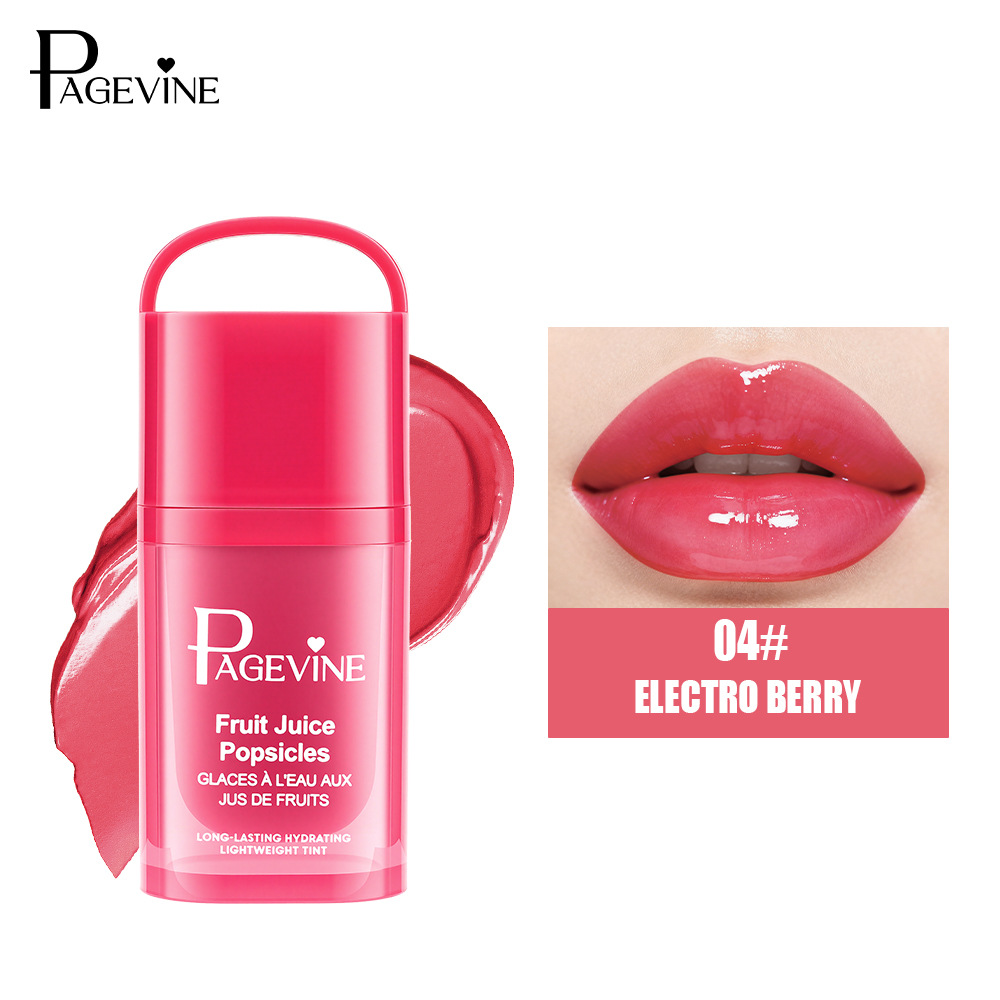 Cross-border PAGE VINE Jugo labial miel de bloqueo de color acuoso esmalte labial duradero sin tazas blanqueador labial gloss Amazon