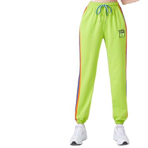 Square dance clothing pants, loose large size sports casual pants, dance pants, running fitness pants