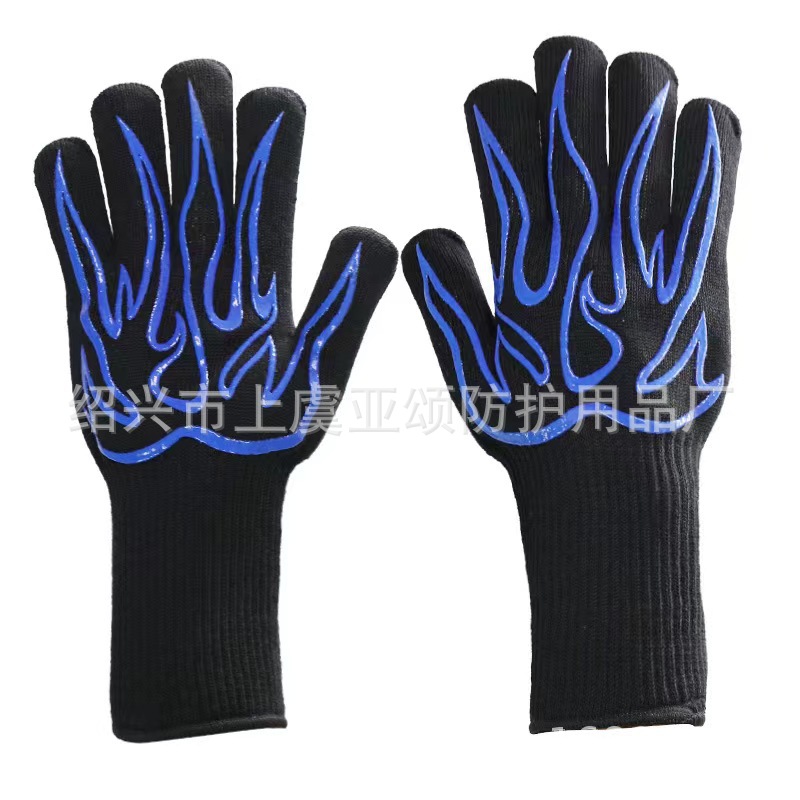 큰 파란색 불꽃