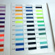 1cm elastic band wholesale color back collar webbing underwear shoulder strap sweater piping edging strip in stock color card