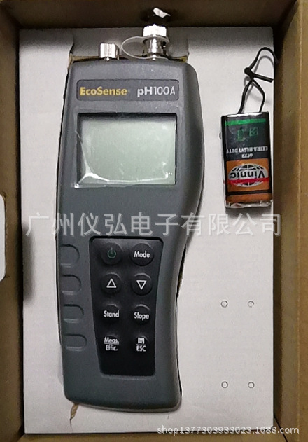 美国YSI pH100A便携式电子酸碱度计PH计